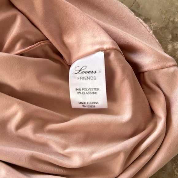 Lovers and Friends LOVE HAPPY DRESS, Pink Mauve, Revolve Bodycon Mini, small - Picture 14 of 14